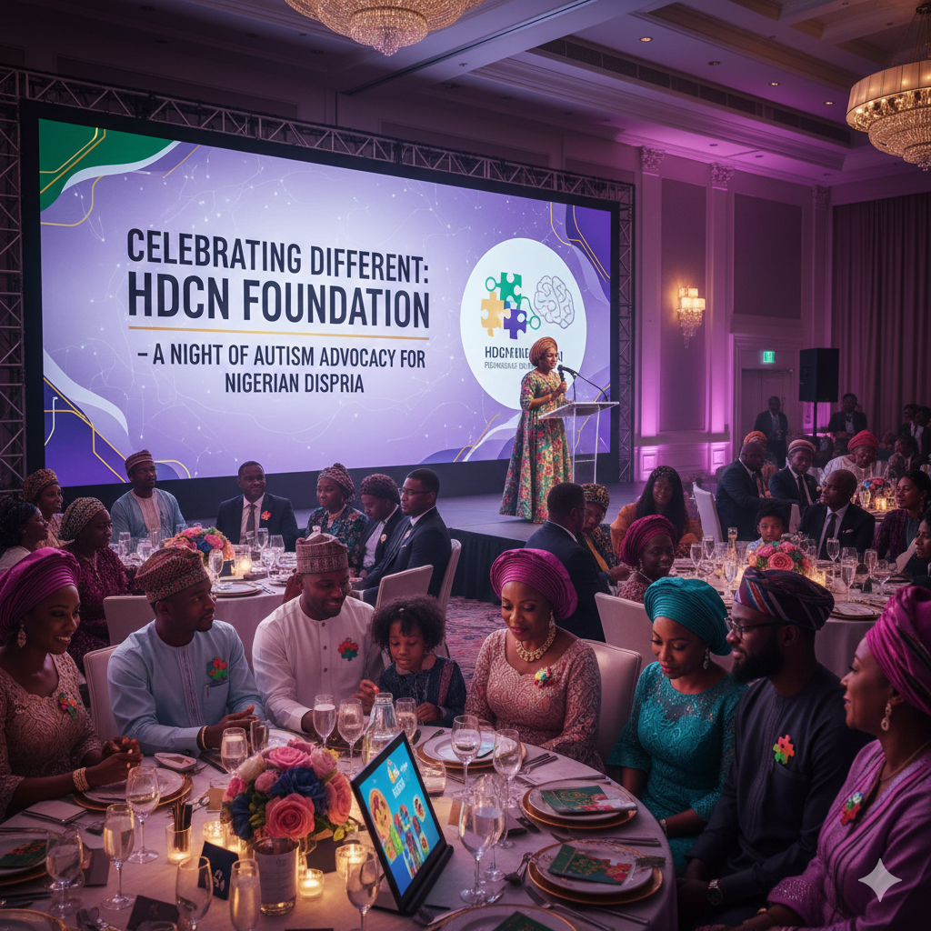 Celebrating Different: HDCN Foundation a Night of Autism Advocacy for the Nigerian Diaspora