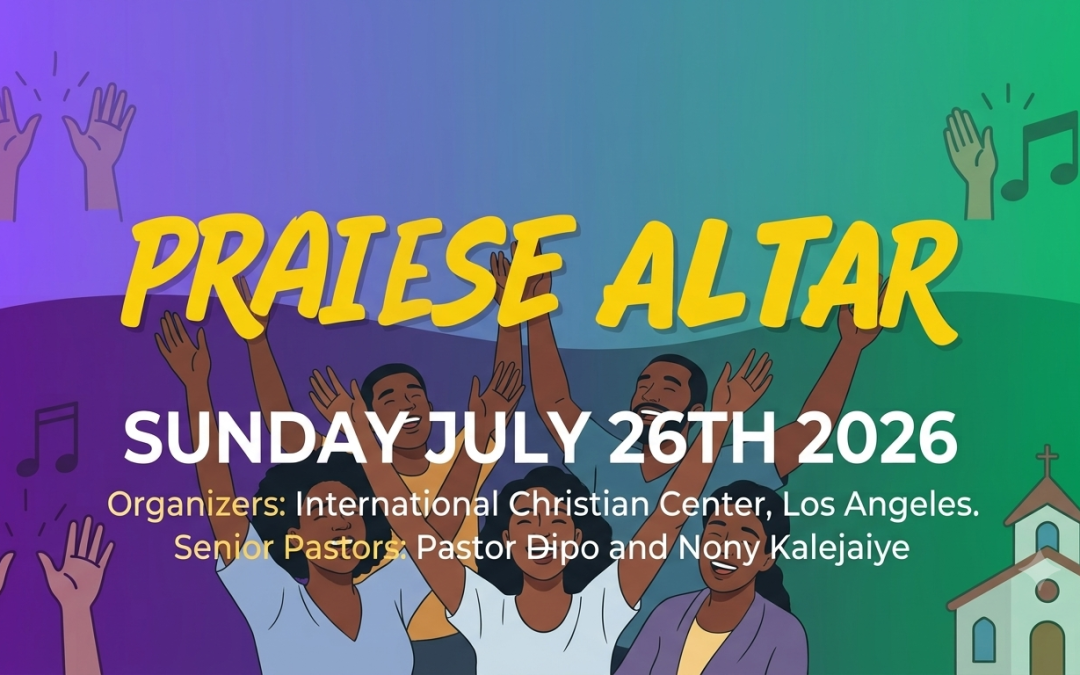 Heaven Touched Earth: Unforgettable Praise at ICCLA Praise Altar